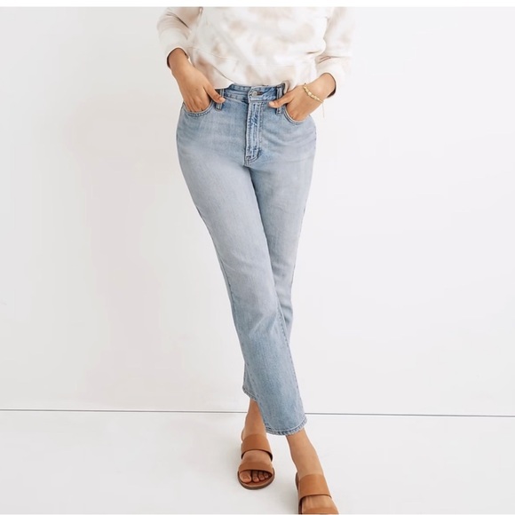 Madewell The Curvy Perfect Vintage Jean Light Wash Size 30 - Picture 2 of 12